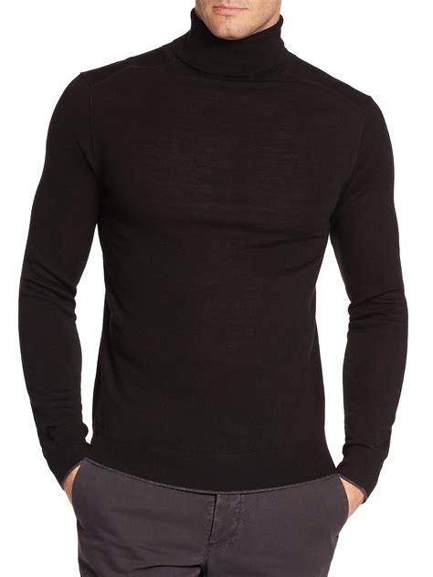 michael kors mens turtleneck sweater|Merino Wool Turtleneck Sweater .